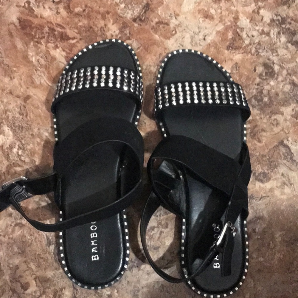 Rhinestone sandals
